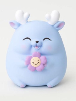 Копилка «Flower deer», blue