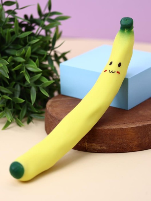 Мялка - антистресс «Stretchy banana», mix 