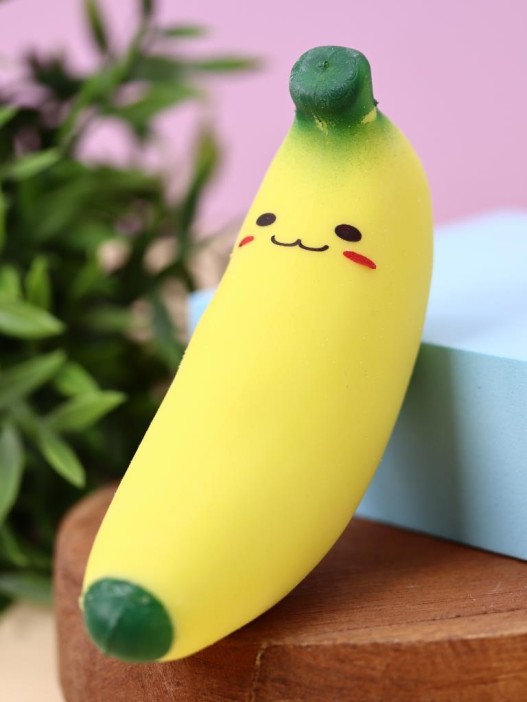 Мялка - антистресс «Stretchy banana», mix 