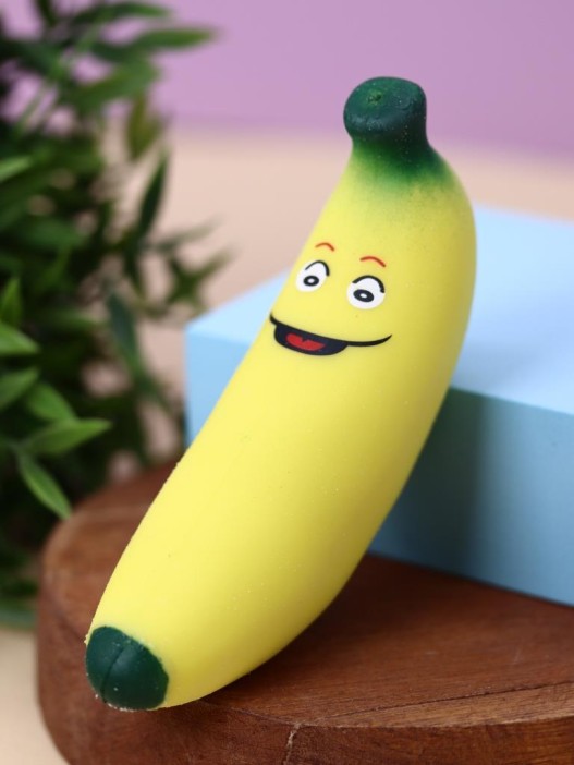 Мялка - антистресс «Stretchy banana», mix 