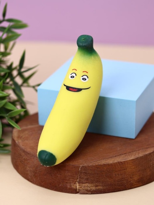 Мялка - антистресс «Stretchy banana», mix 