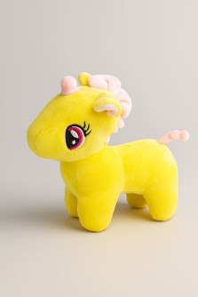 Мягкая игрушка "Милое создание", желтая, 20 см