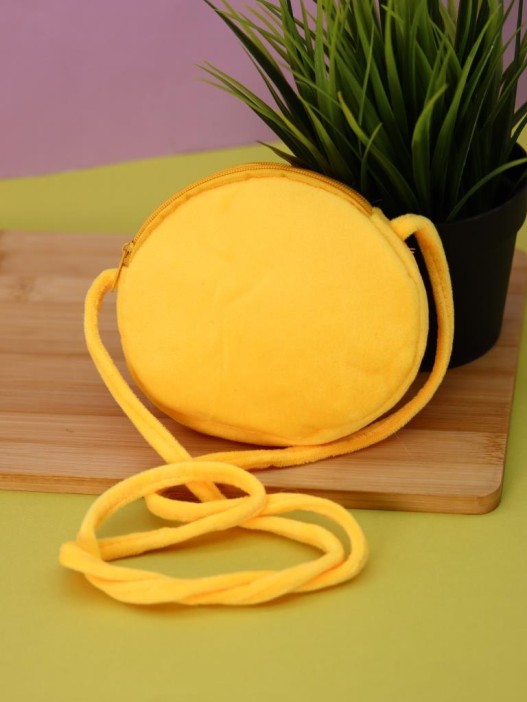 Сумочка плюшевая &quot;Funny duck&quot;, yellow (13*11,5 см) 