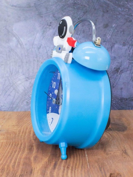 Часы-будильник «Astronaut on the moon», blue 