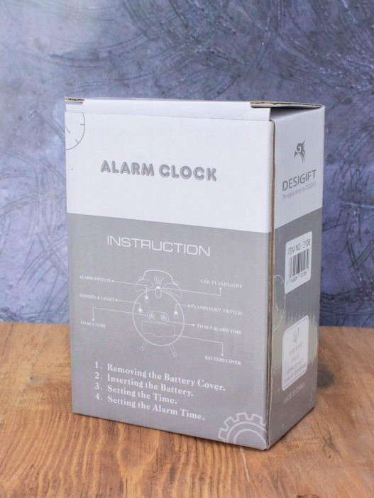 Часы-будильник «Astronaut on the moon», blue 