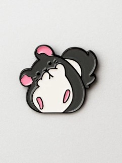 Значок металлический iLikeGift &quot;Hamster&quot;