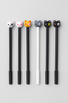 Ручка "Winking cat", mix