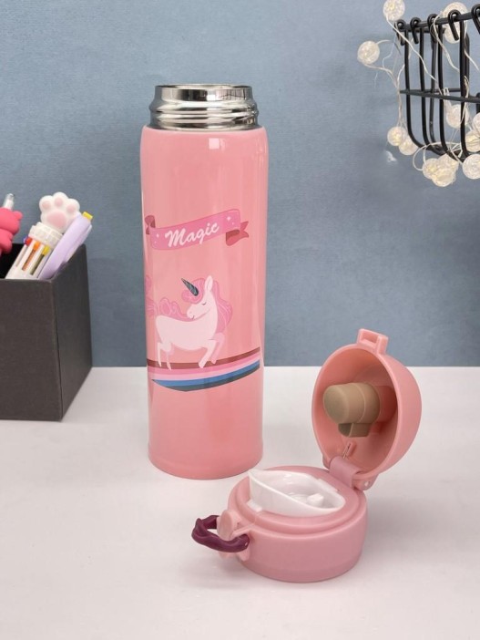 Термос «Lovely unicorn», pink (500 ml), mix 