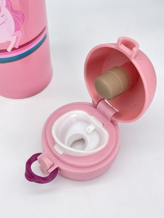 Термос «Lovely unicorn», pink (500 ml), mix 