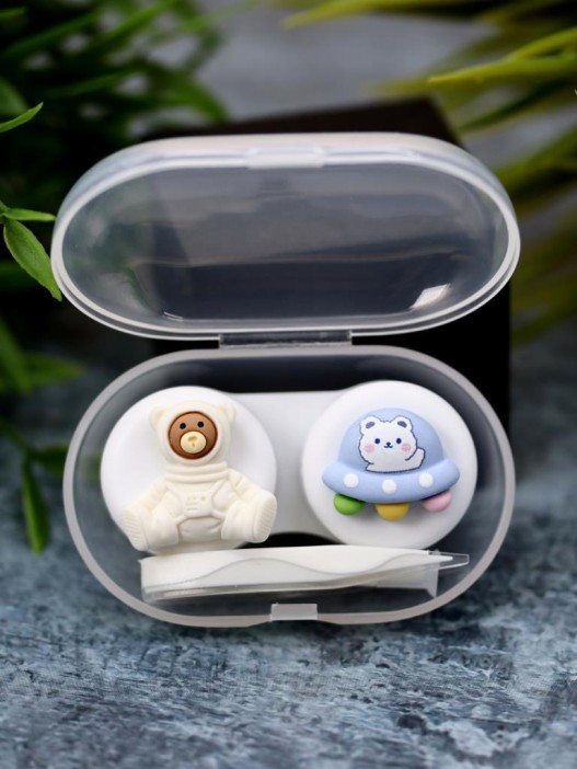 Контейнер для линз «Space astronaut bear» 