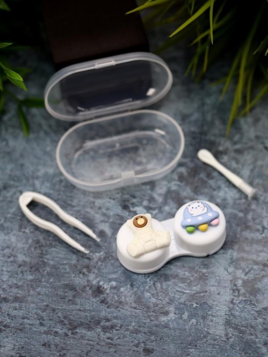 Контейнер для линз «Space astronaut bear» 