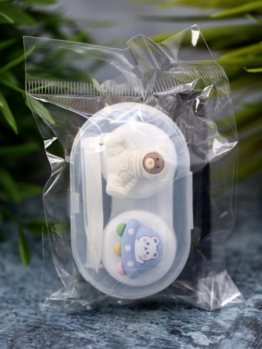 Контейнер для линз «Space astronaut bear» 