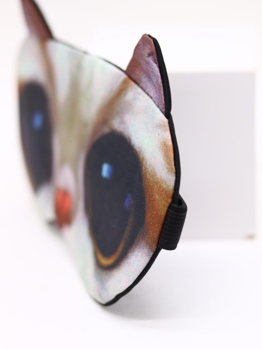 Маска для сна &quot;Cat&#039;s eyes&quot;, brown 
