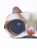 Маска для сна "Кошачий глаз", коричневая
