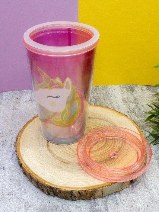 Тамблер &quot;Head one unicorn&quot;, pink 