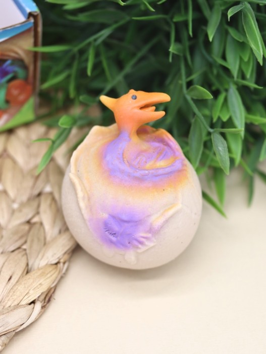 Мялка - антистресс «Dinosaur ball», orange 