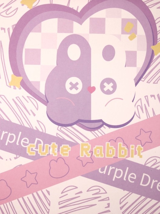 Зеркало &quot;Cute rabbit&quot;, purple 