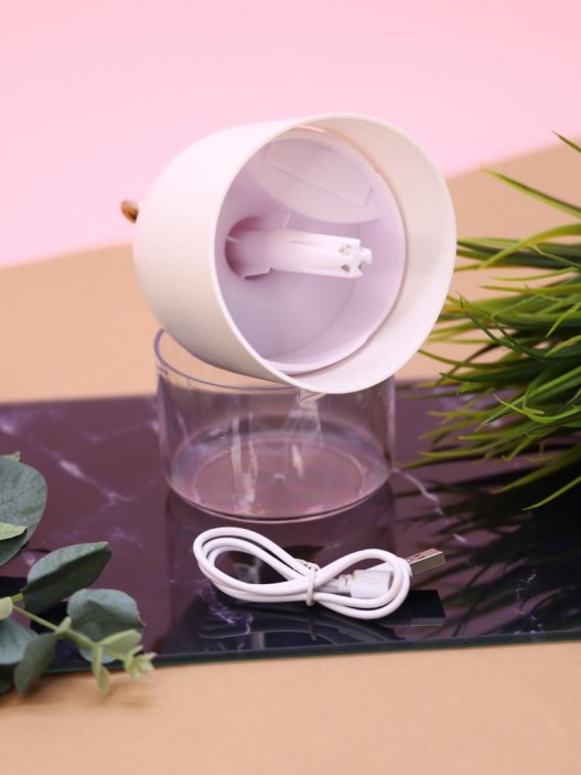 Настольный увлажнитель воздуха - ночник &quot;Bear in a spacesuit&quot;, white, (портативный, USB) 