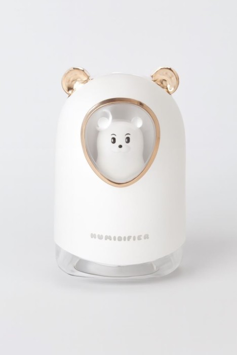 Настольный увлажнитель воздуха - ночник &quot;Bear in a spacesuit&quot;, white, (портативный, USB) 