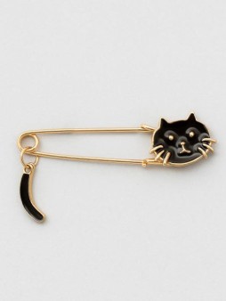 Значок металлический iLikeGift - брошь "Pin cat"