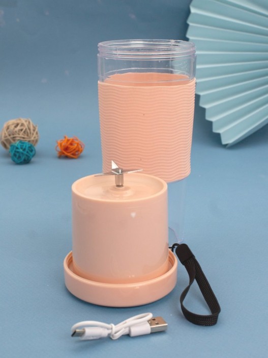 Блендер портативный &quot;Juicer cup&quot;, peach, USB, (18*8 см) 