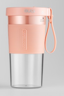 Блендер портативный "Juicer cup", peach, USB, (18*8 см)