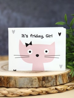 Обложка для студенческого «It&#039;s friday, Girl», плотность 600 мкм
