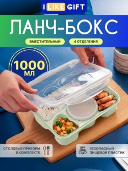 Ланчбокс "Секция", зеленый