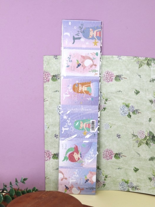 Блок для заметок &quot;Русалочка&quot; (набор 6 в 1) 