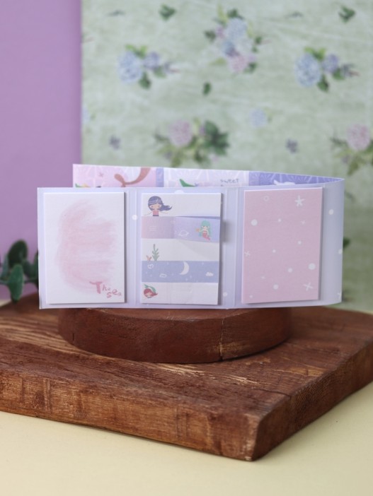 Блок для заметок &quot;Русалочка&quot; (набор 6 в 1) 