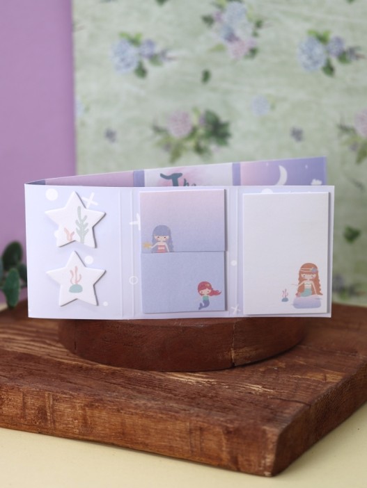 Блок для заметок &quot;Русалочка&quot; (набор 6 в 1) 