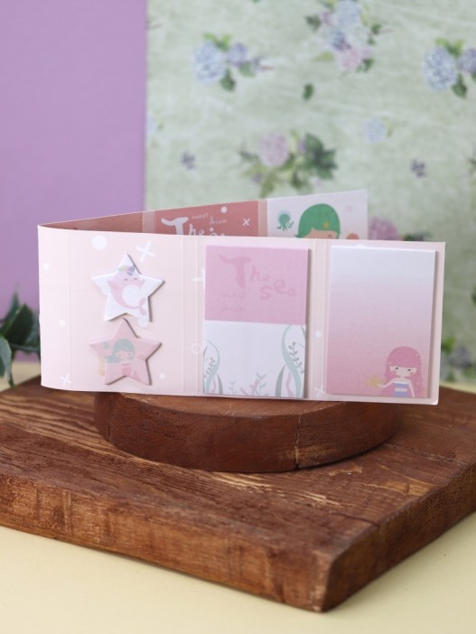 Блок для заметок &quot;Русалочка&quot; (набор 6 в 1) 