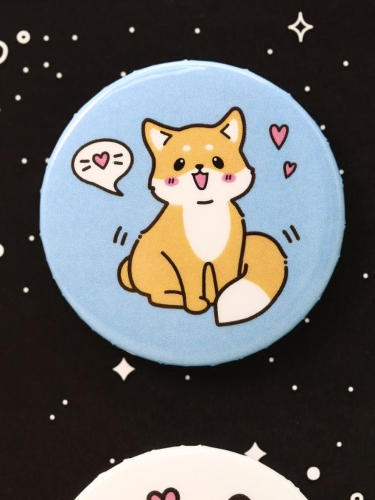 Набор значков Аниме «Fox» 