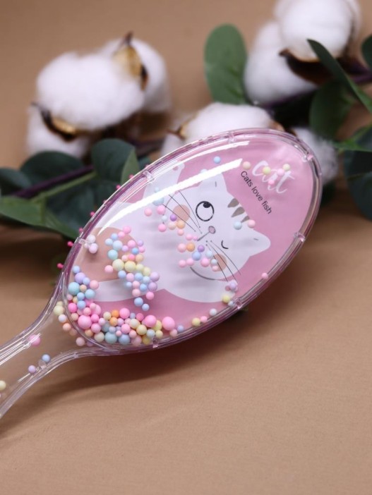 Расческа "Candy cat", pink 