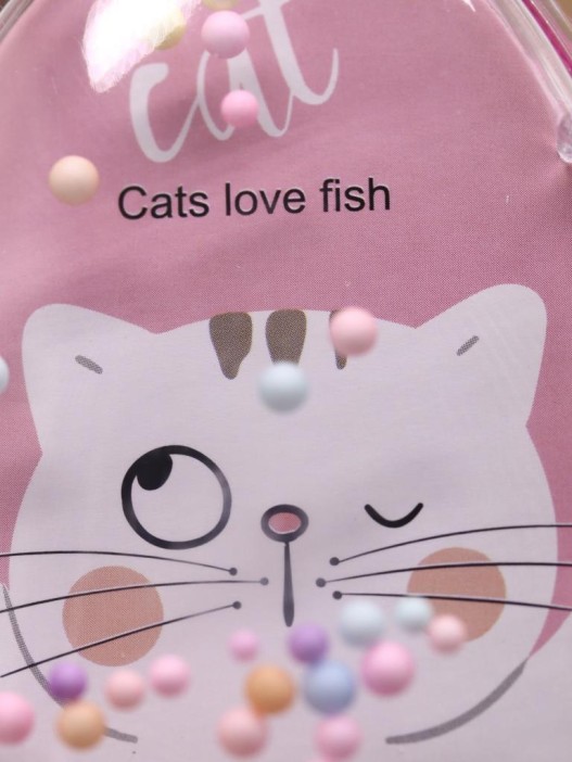 Расческа "Candy cat", pink 