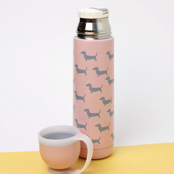 B-M-2635W-Z ТЕРМОС "Sausage dog" 480ml 