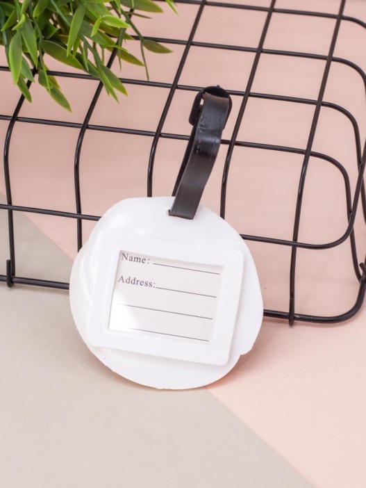 Бирка для багажа "Шоколадный пончик" 