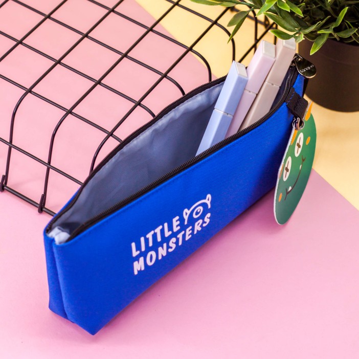 Пенал "Little monsters", blue - green 