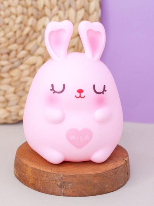 Копилка &quot;Sleeping bunny &quot;, pink (17,5 см), пластик 