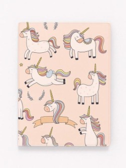 ОБЛОЖКА ДЛЯ ПАСПОРТА Pink Unicorn, плотность 600 мкм