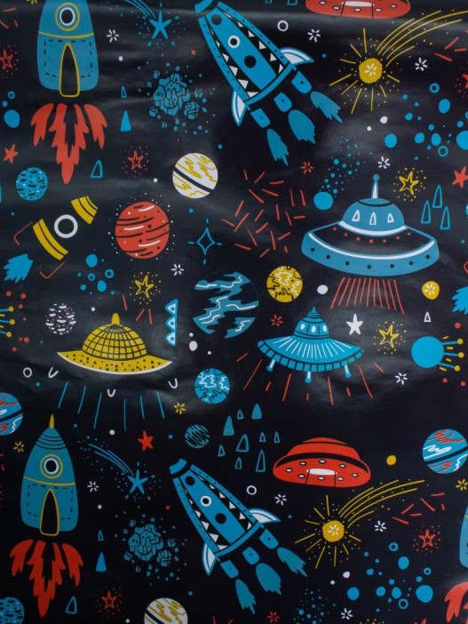 Упаковочная бумага «Galaxy Wrap» 1 рулон, 50*70 см 