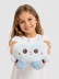 Мягкая игрушка (3+) "Милая", синяя, 15 см
