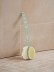 Двусторонняя мочалка-щётка для тела "Body brush", green