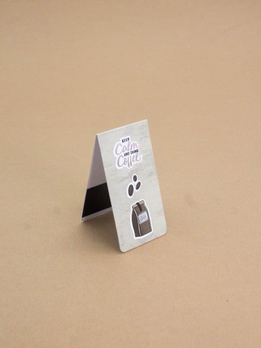 Набор магнитных закладок "Coffee", 4 шт., 35х70 мм 
