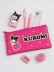 Пенал плоский &quot;Kuromi. Клубничка&quot; (20,5*10,8 см) 