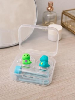 Контейнер для линз "Team dino", blue