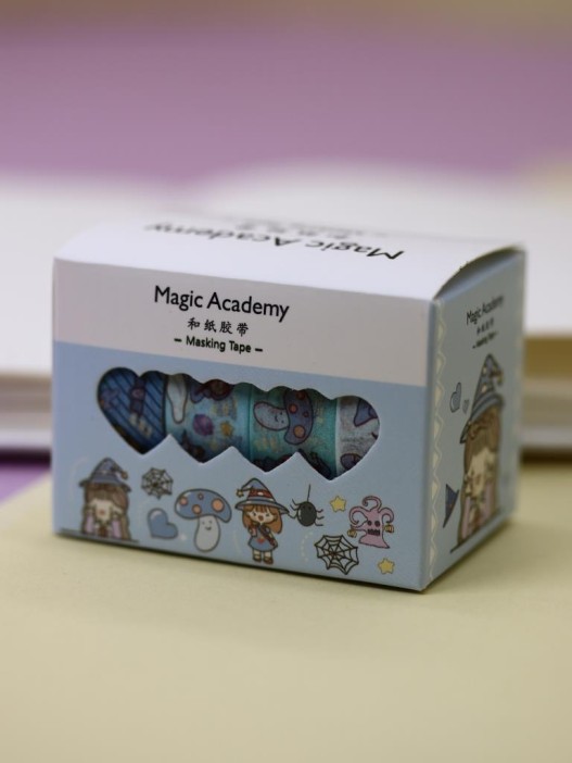 Набор декоративного скотча &quot;Magic academy&quot;, blue 