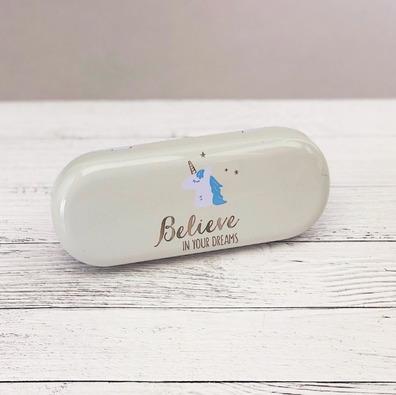 Чехол для очков &quot;Unicorn believe&quot;, mint 