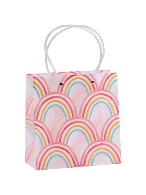 Пакет подарочный прозрачный «Crazy gift», rainbow (22*21,5*10) 