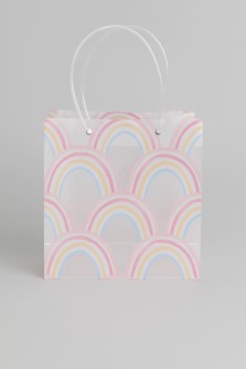 Пакет подарочный прозрачный «Crazy gift», rainbow (22*21,5*10)